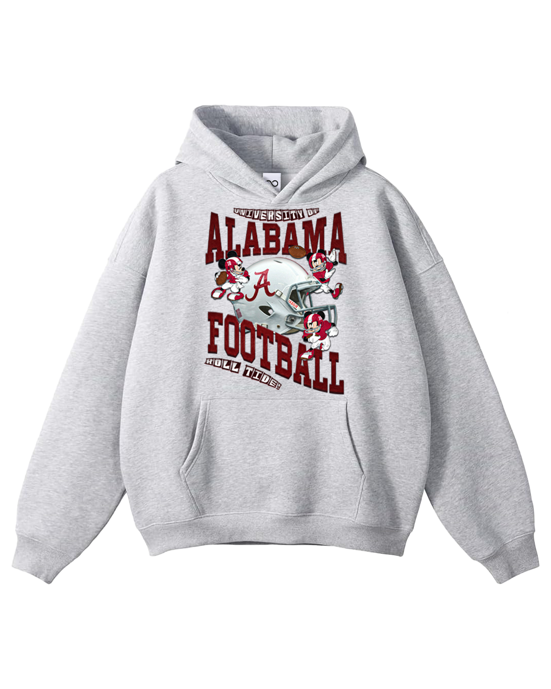 Alabama Football Mouse Graphic Hoodie